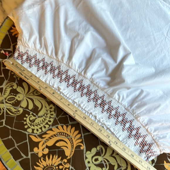 GAP EMBROIDERED PEASANT TOP SZ:XL - Picture 5 of 8